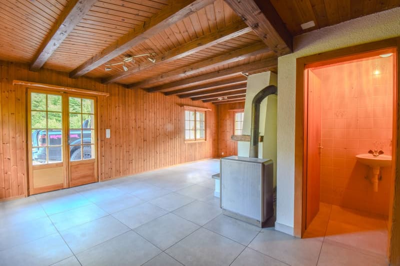 Einzelchalet mit großem Potenzial - Zweitwohnsitz erlaubt in Val-d'Illiez (4)
