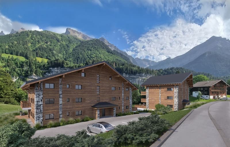 Nouvel appartement 4.5 pièces en attique à Champéry - Résidence Principale - Vente sur plans (lot 25) (2)