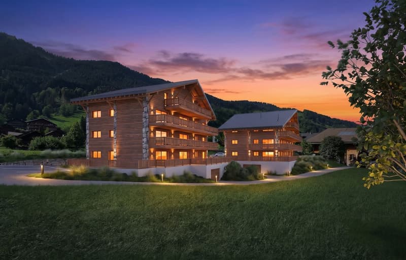 Nouvel appartement 2.5 pièces en attique à Champéry - Résidence Principale - Vente sur plans (lot 45) (3)