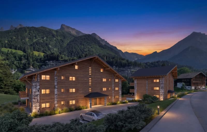 Nouvel appartement 2.5 pièces à Champéry - Résidence Principale - Vente sur plans (lot 21) (4)