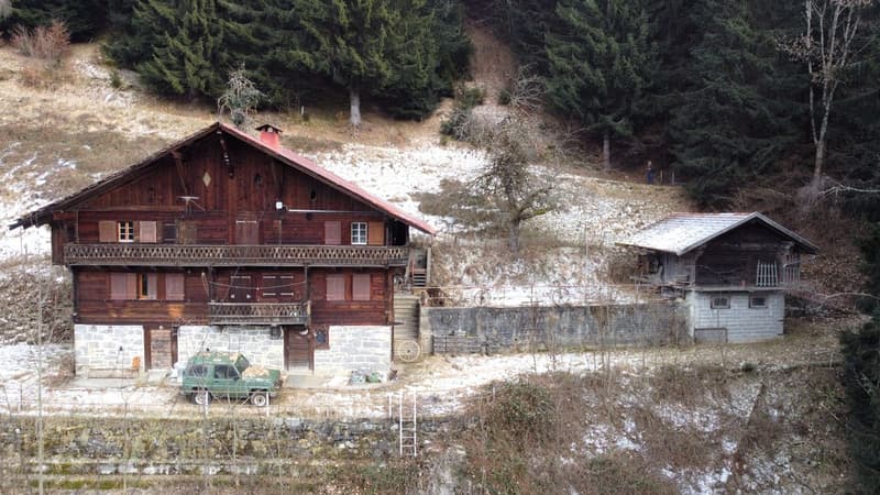 Ancienne ferme de 1916 au coeur de la nature - Val d'Illiez (4)