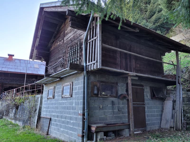 Ancienne ferme de 1916 au coeur de la nature - Val d'Illiez (9)