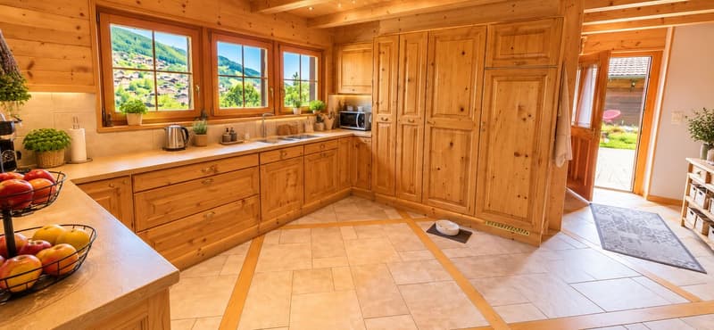 Chalet de caractère rénové - authenticité, volumes et proximité du village (11)