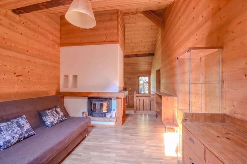 Chambre n°2 avec cheminée