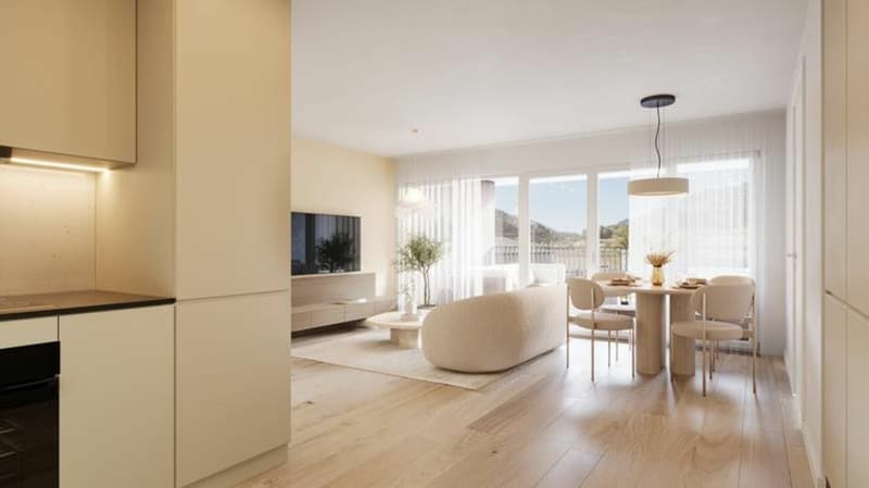 Zuhause zwischen Bergen, Sonne und Lebensqualität - 2.5-Zi.-Wohnung in Zernez (3)