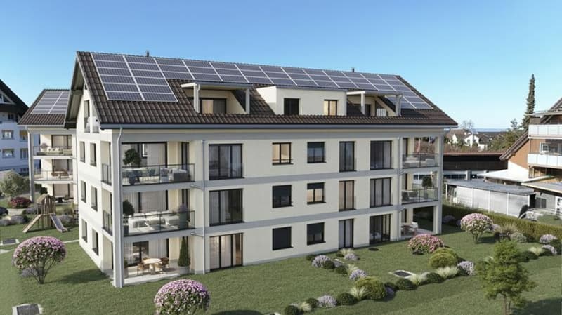 (A33) Grosszügige Dachwohnung mit Loggia (2)