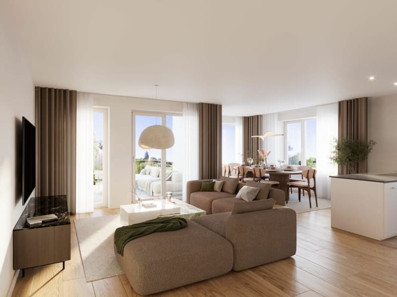 (C201) 3.5-Zimmer-Dachwohnung mit Süd-Balkon (9)