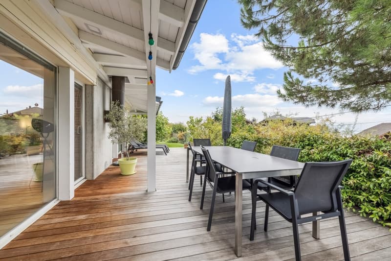 Villa d'architecte 300 m² à Blonay - cadre d'exception et potentiel locatif selon vos envies (4)