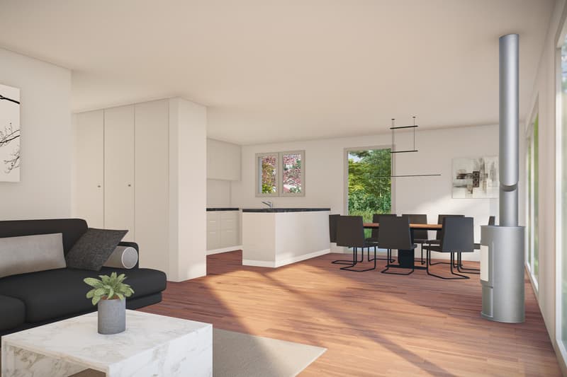 Visualisierung wohnzimmer