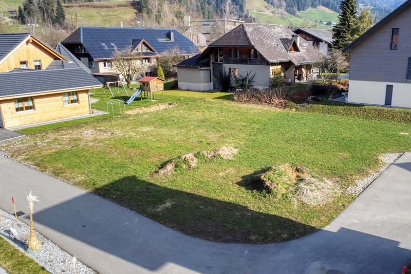 Ansicht Parzelle Nordwest