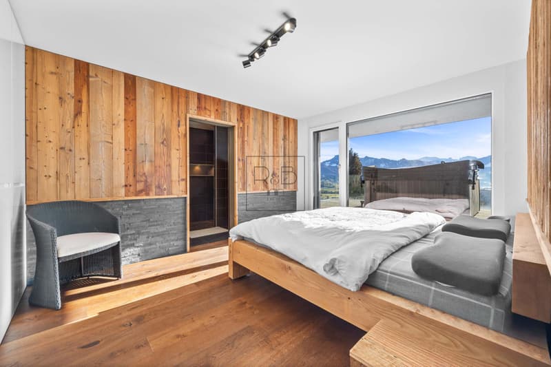 Villa contemporanea eccezionale situata a Marsens (6)