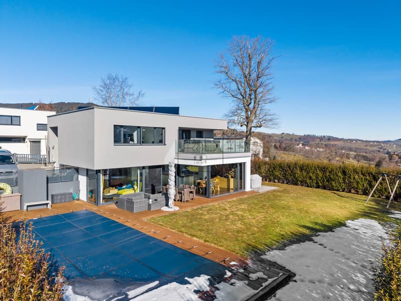 Villa contemporanea eccezionale situata a Marsens (3)