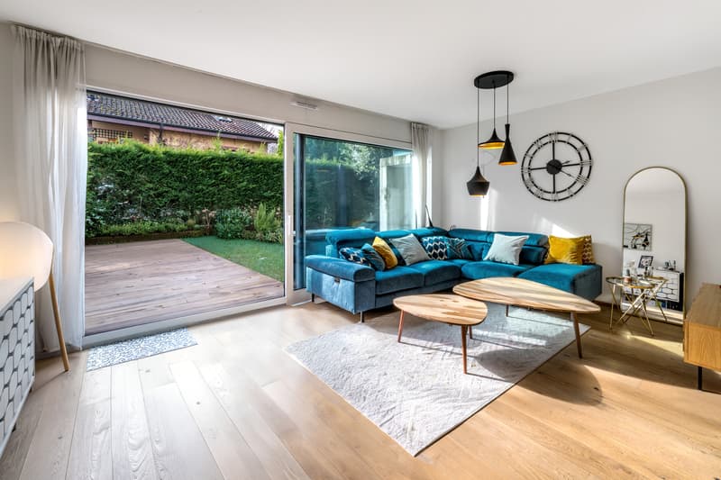Villa contemporaine en pignon (3)
