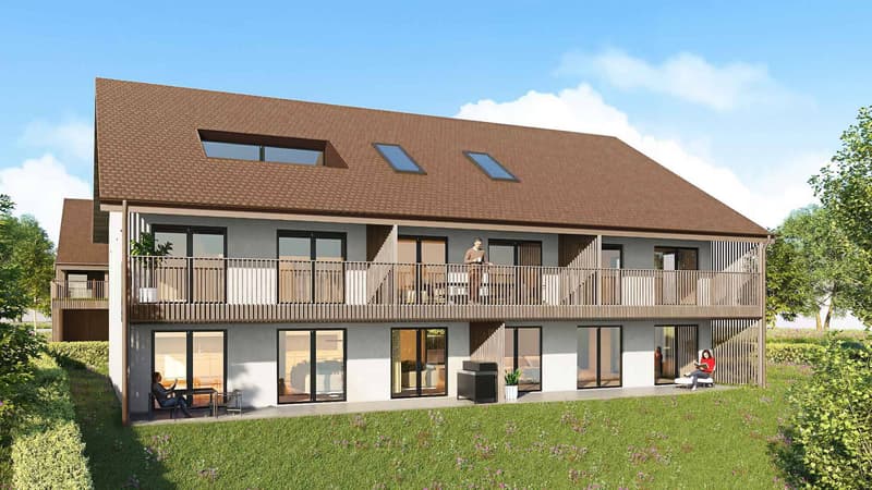 Appartamento mansardato di 3.5 locali con vista sul Jura (5)