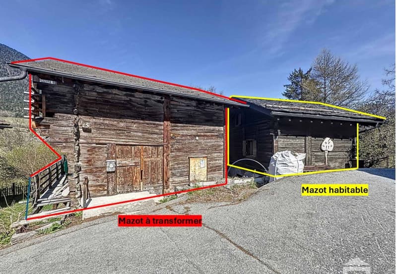 Two authentic mazots with a mountain view! (2)