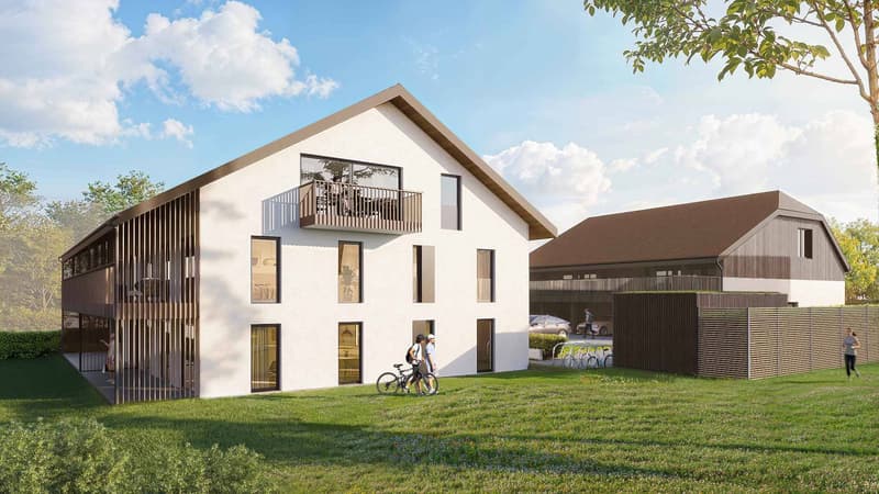 Appartement de 4.5 pièces avec terrasse et grand jardin (3)