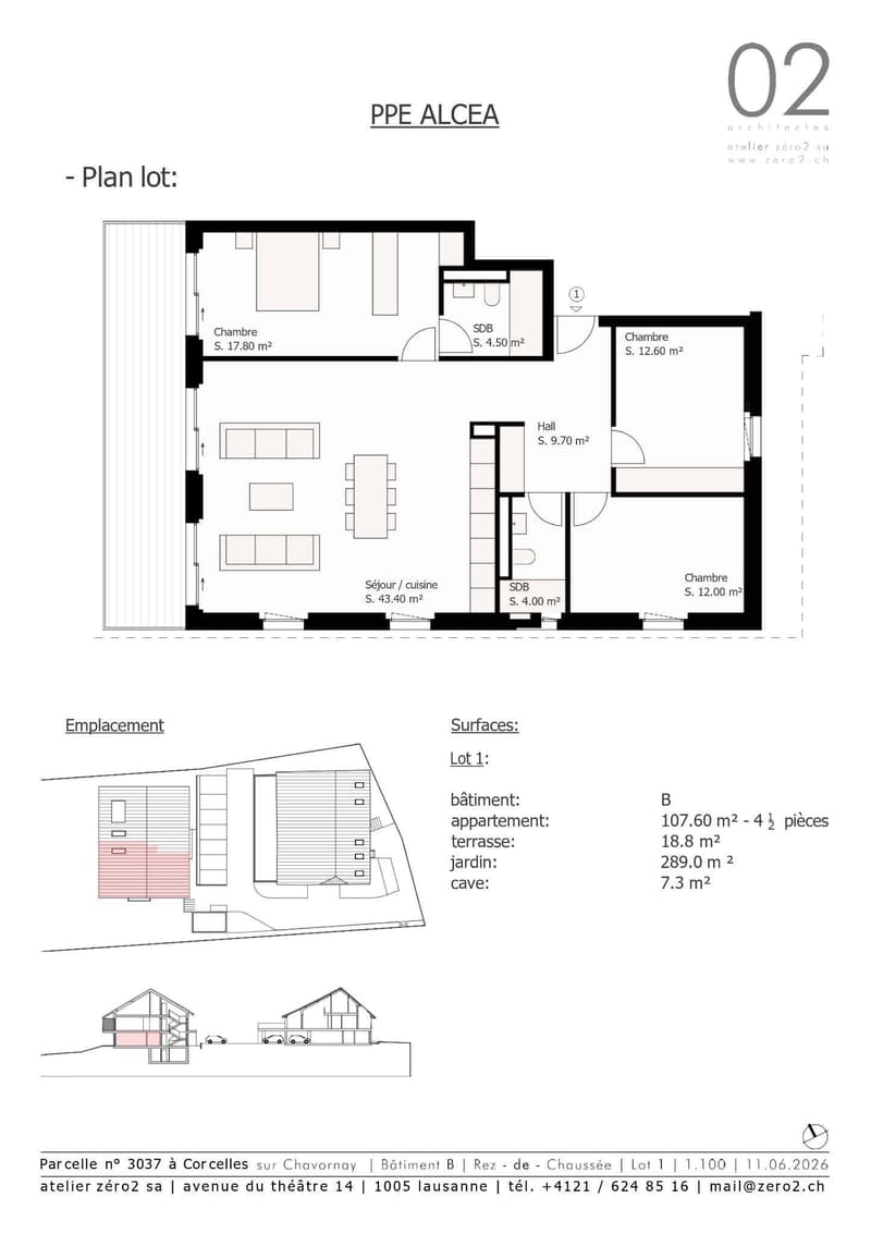 Appartement de 4.5 pièces avec terrasse et grand jardin (8)