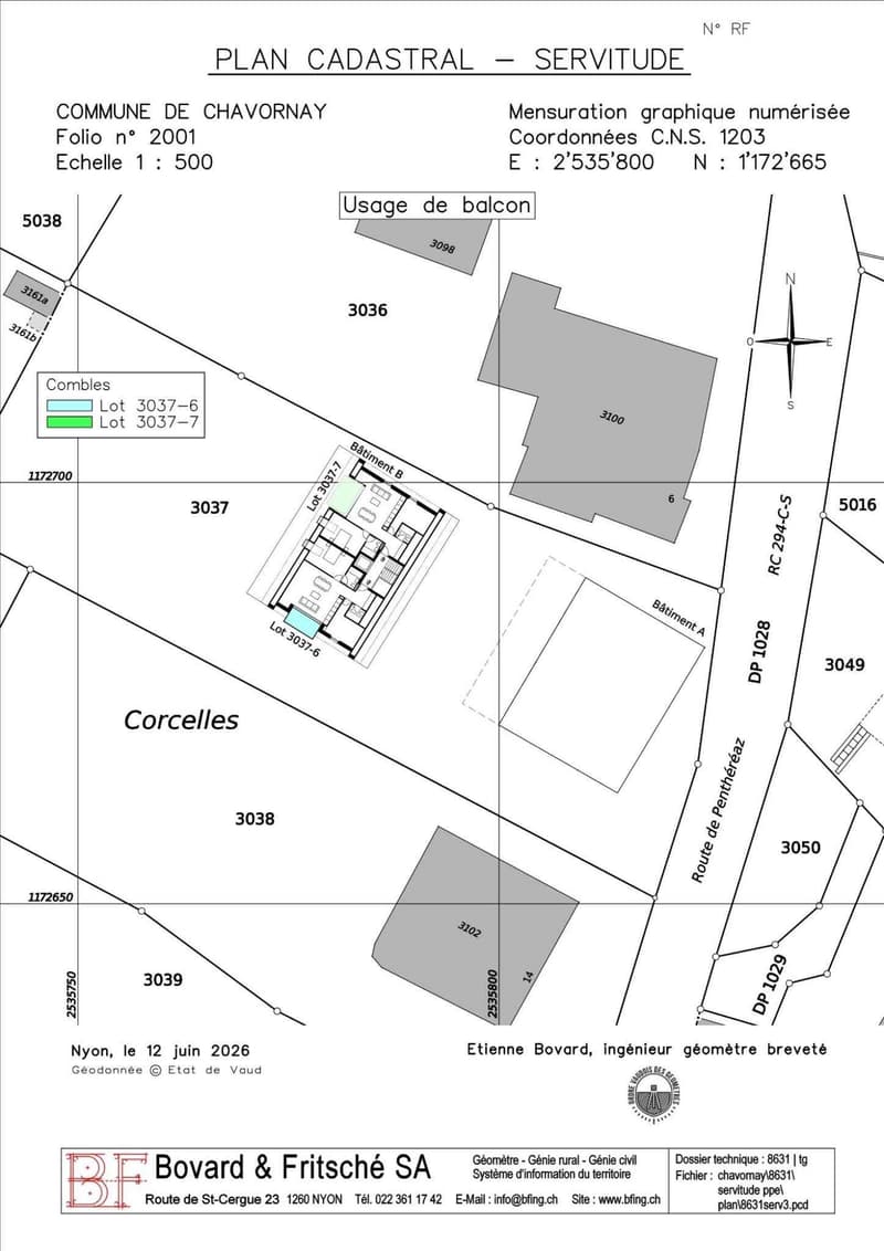 Appartement de 3.5 pièces en attique avec vue sur le Jura (9)