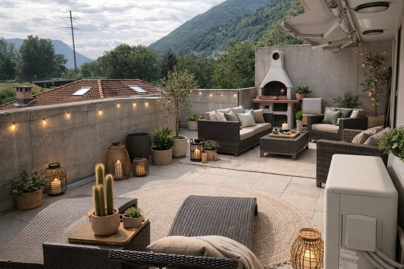 Duplex 5.5 in Bellinzona - space and tranquility two steps from the center! (10)