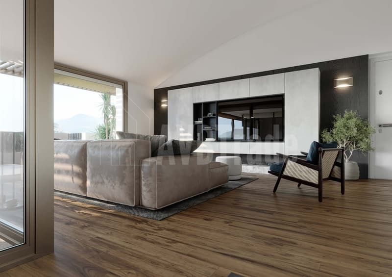 Residenza al Parco, Attico 3,5 locali con ampia terrazza, Biasca (3)