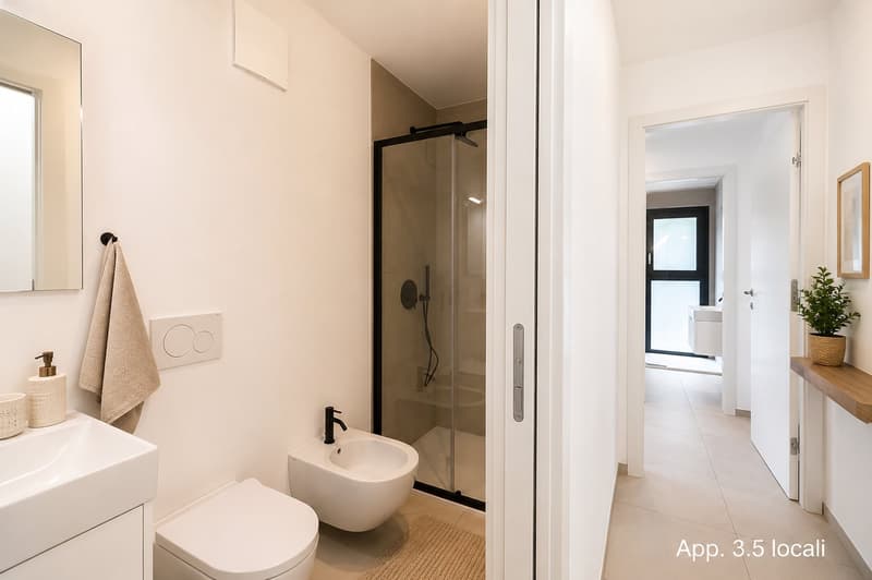 Bright 2.5 and 3.5 room apartments in Locarno – New construction 2024 (12)
