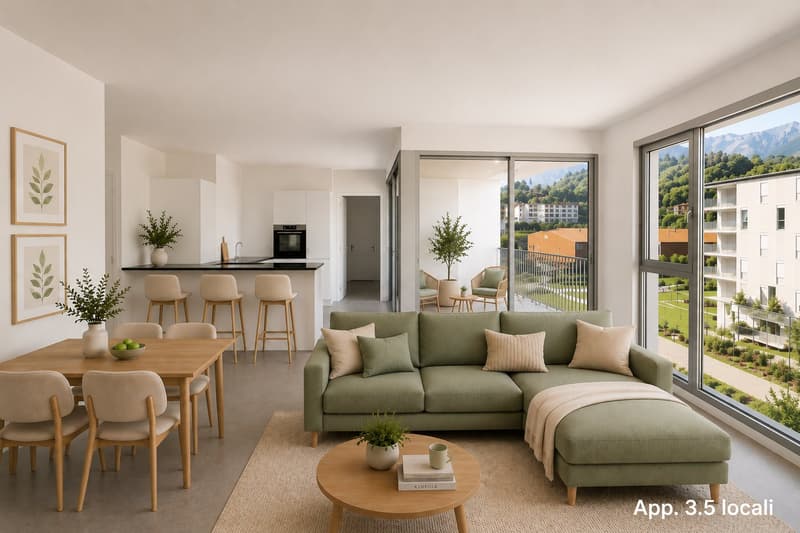 Ihr Apartment in der Perle des Tessins - 3.5 und 2.5 Zimmer zu Verkaufen in Ascona (2)