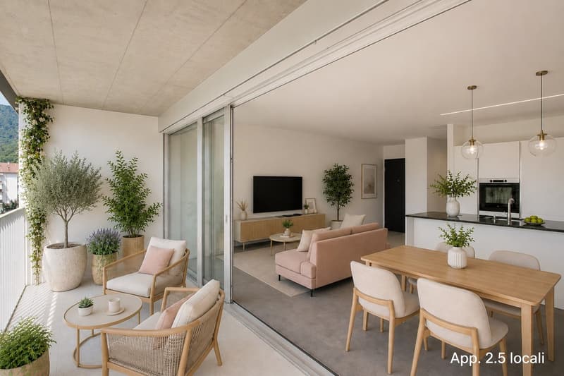 Ihr Apartment in der Perle des Tessins - 3.5 und 2.5 Zimmer zu Verkaufen in Ascona (14)