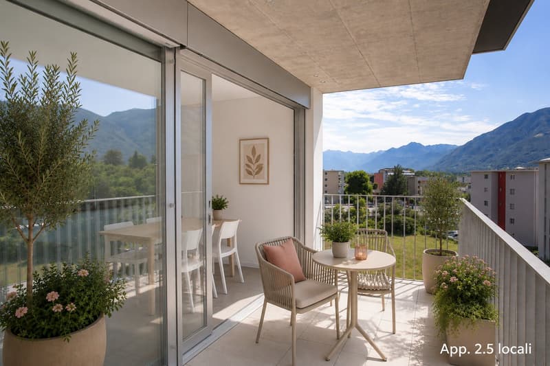 Ihr Apartment in der Perle des Tessins - 3.5 und 2.5 Zimmer zu Verkaufen in Ascona (3)