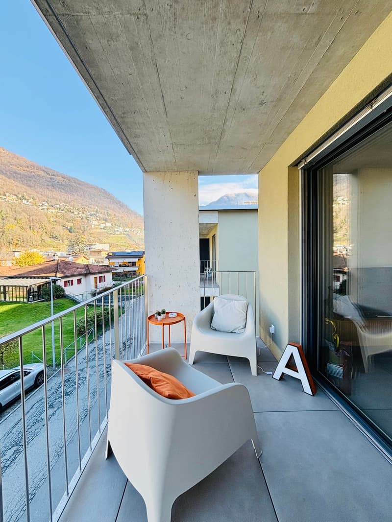 2.5 modern with large terrace in Roveredo GR! (7)