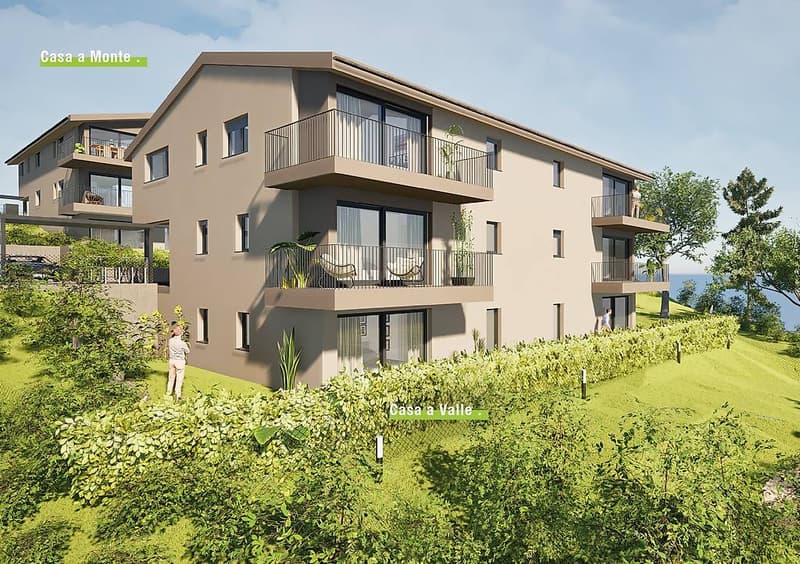 4.5 de nouvelle construction, aussi avec jardin ! Bon prix ! (2)