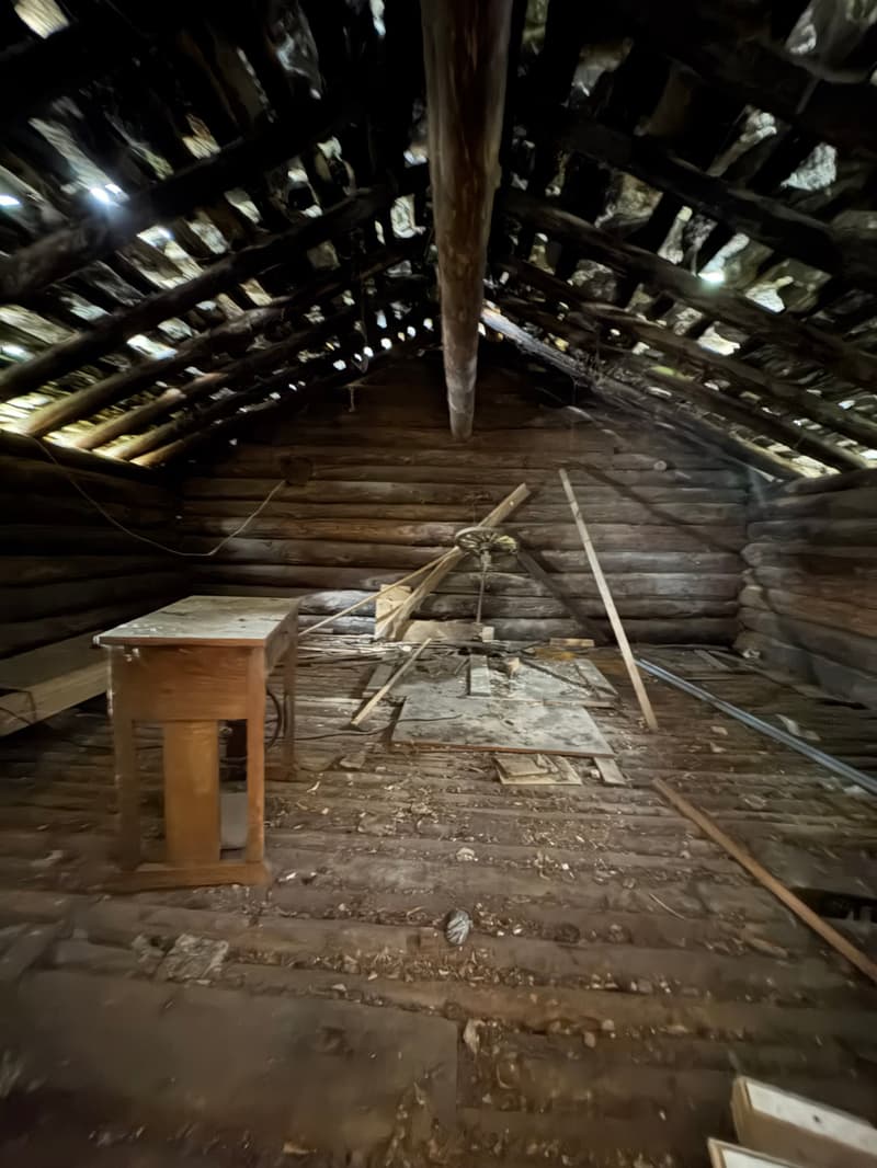 Mountain farmhouse and barn, with parking, in Rossa, Grisons (26)