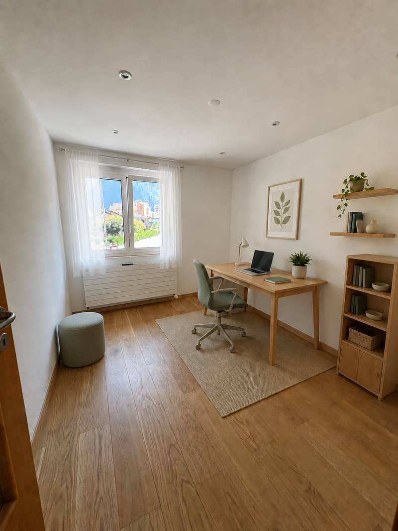Casa monofamigliare con terrazzo e giardino in centro a Roveredo (25)