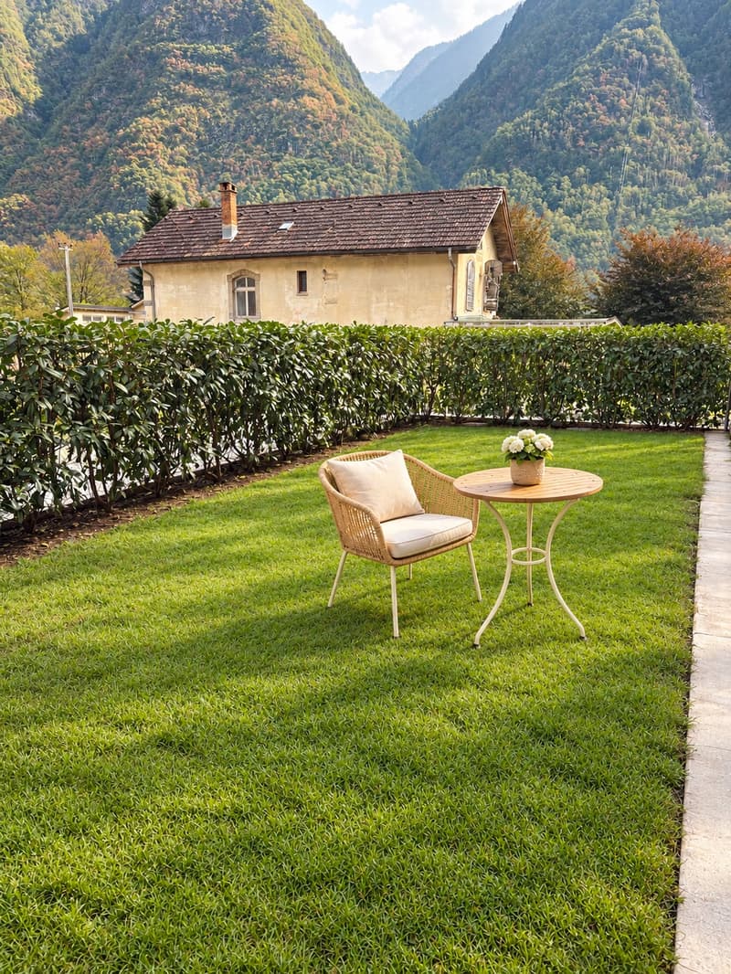 Appartamento 2.5 locali con giardino in affitto a Grono (11)