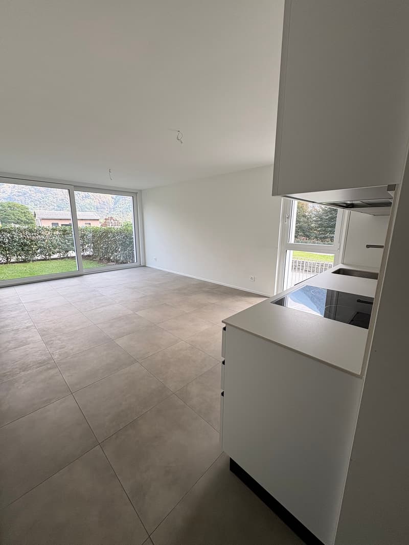 Appartamento 2.5 locali con giardino in affitto a Grono (3)