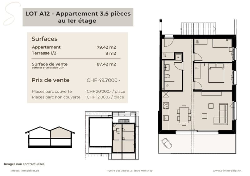 New construction in Chemin-Dessus - Lot A12 (3)