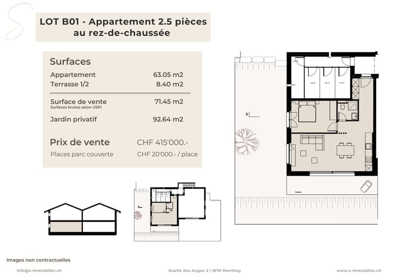 New construction in Chemin-Dessus - Lot B01 (3)