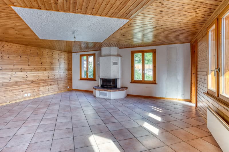 Charming individual villa with 4.5 rooms and panoramic view of the plain (6)