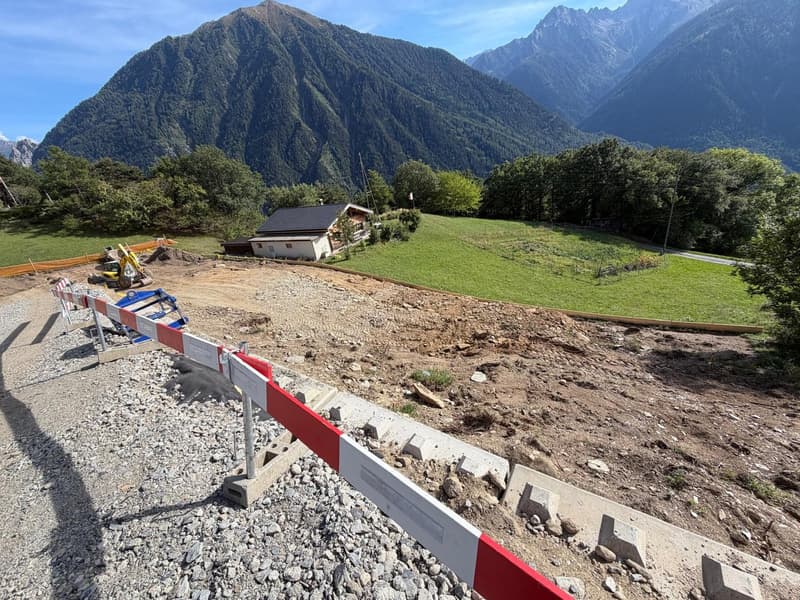 Travaux en cours - Nouvelle construction à Chemin-Dessus - Lot A01 (6)