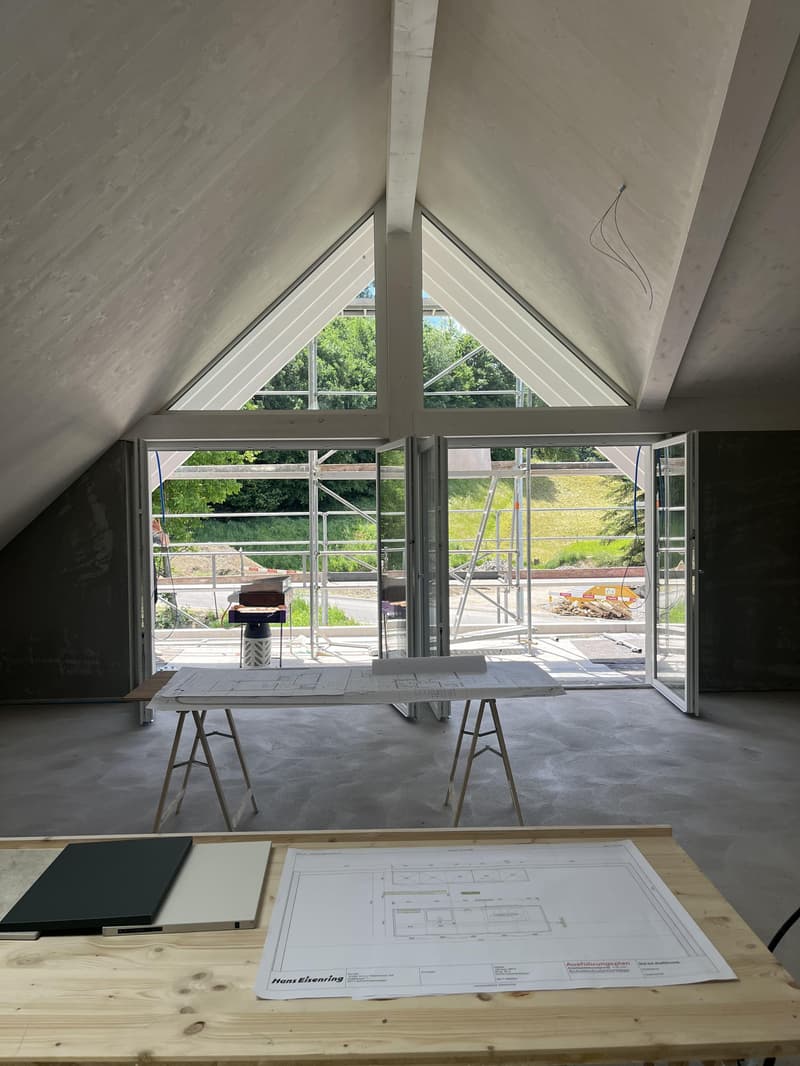 New Build: Elegant 3.5 Room Attic Apartment (2)