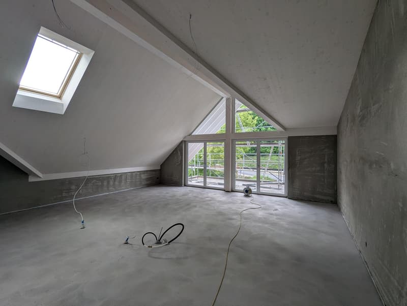 Nouvelle construction : élégant 3,5 pièces appartement mansardé (4)