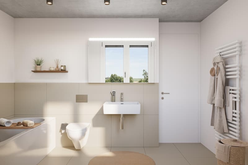 Nouvelle construction : élégant 3,5 pièces appartement mansardé (8)