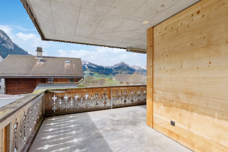 Charming apartment in Château-d'OEx, with good rental yield (3)