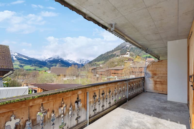 Charming apartment in Château-d'OEx, with good rental yield (2)