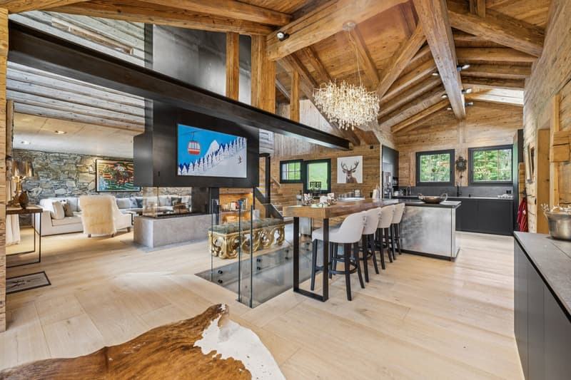 Außergewöhnliches Chalet - alpine Eleganz vor den Toren von Gstaad (4)