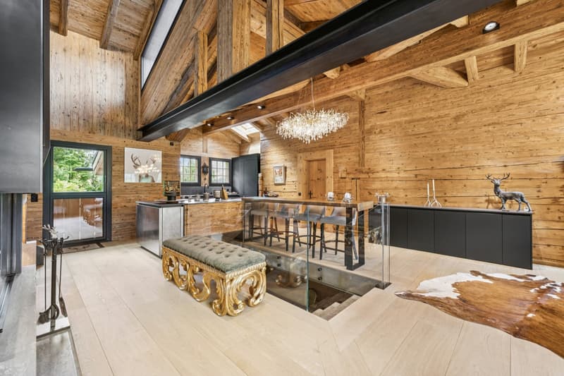 Außergewöhnliches Chalet - alpine Eleganz vor den Toren von Gstaad (7)