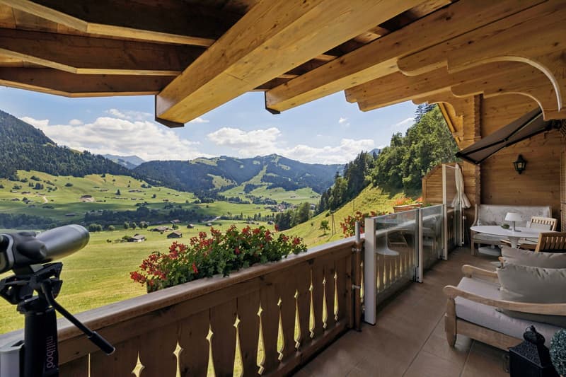 Magnificent Penthouse in Château d'Oex (11)