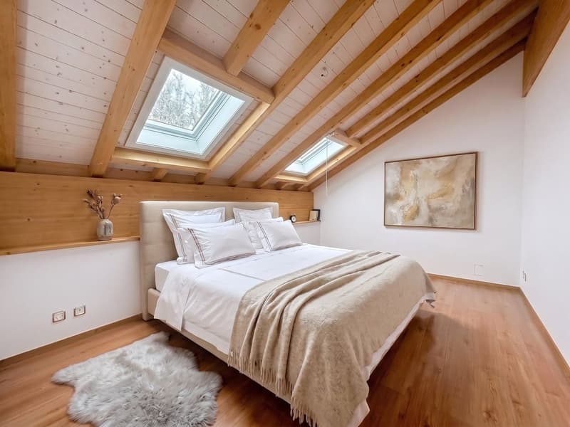 Chambre parentale, étage