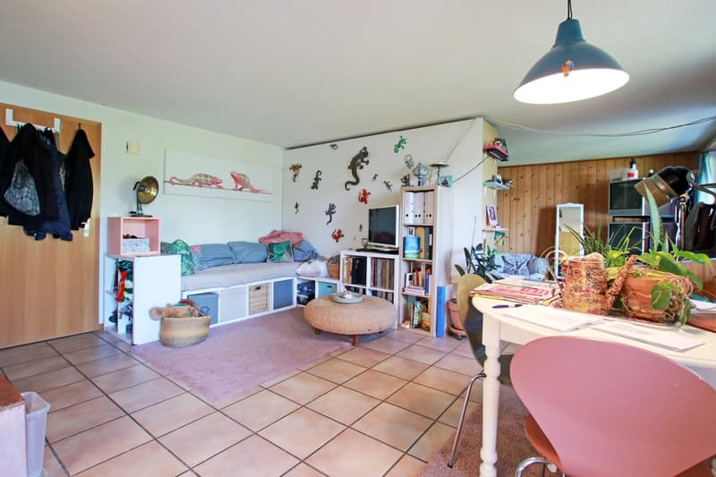 Heimatgfüeu: Äs Studio mit Gartesitzplatz imne historische Buurehuus (3)