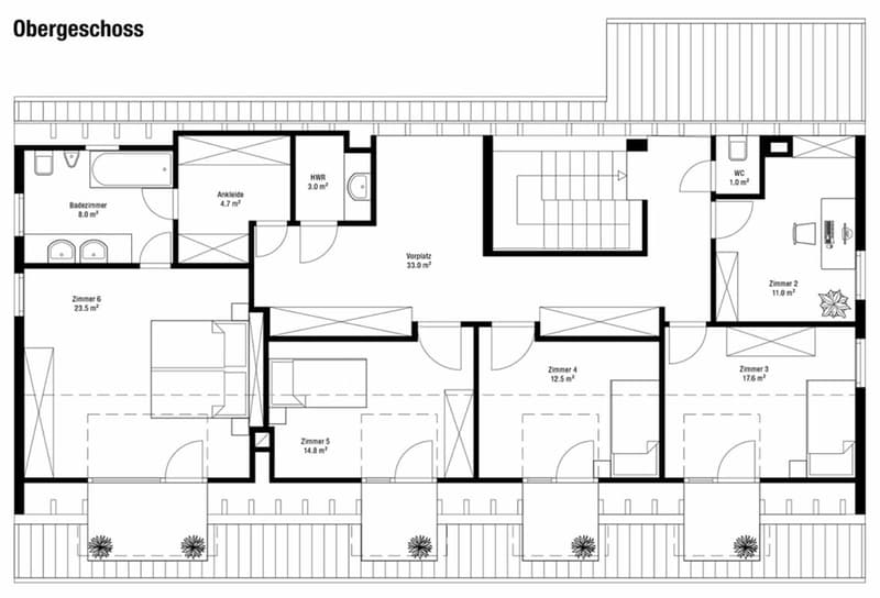 Maison de campagne de 6,5 pièces avec grand terrain (13)