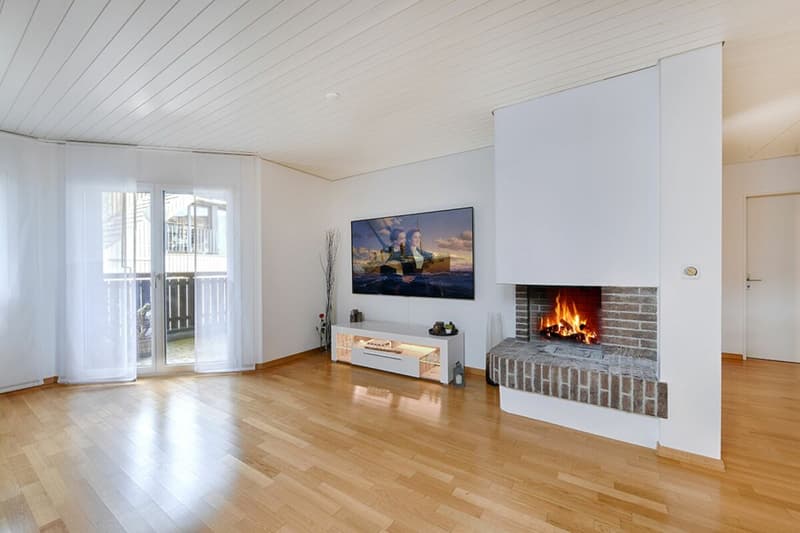 Cozy 3.5-room attic apartment with balcony (2)